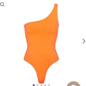 Skims Essential One Shoulder Bodysuit
